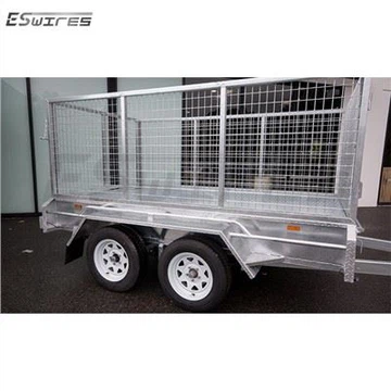 Prikolica s tandemsko kletko 10x5