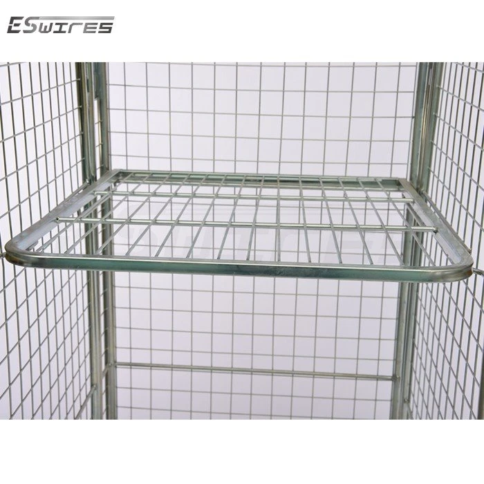 3-sided roll cage trolley shelf