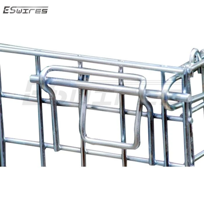 Collapsible Foldable Steel Mesh Container