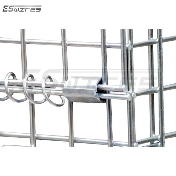 Collapsible Foldable Steel Mesh Container