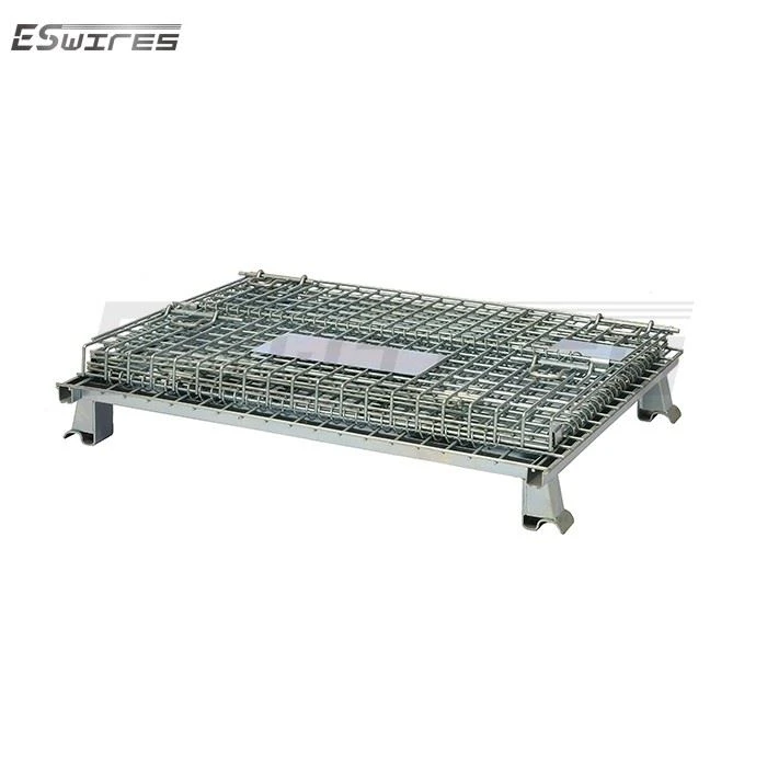 Collapsible Foldable Steel Mesh Container